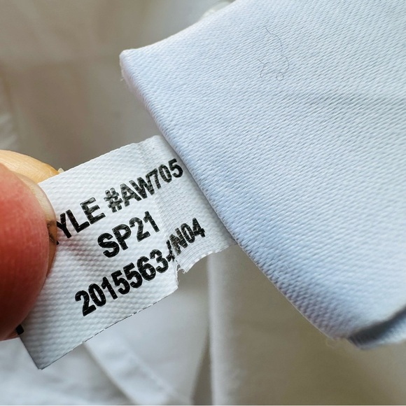 J. Crew Slim Fit Puff Sleeve White Shirt Sz 12 Cotton - Picture 7 of 7